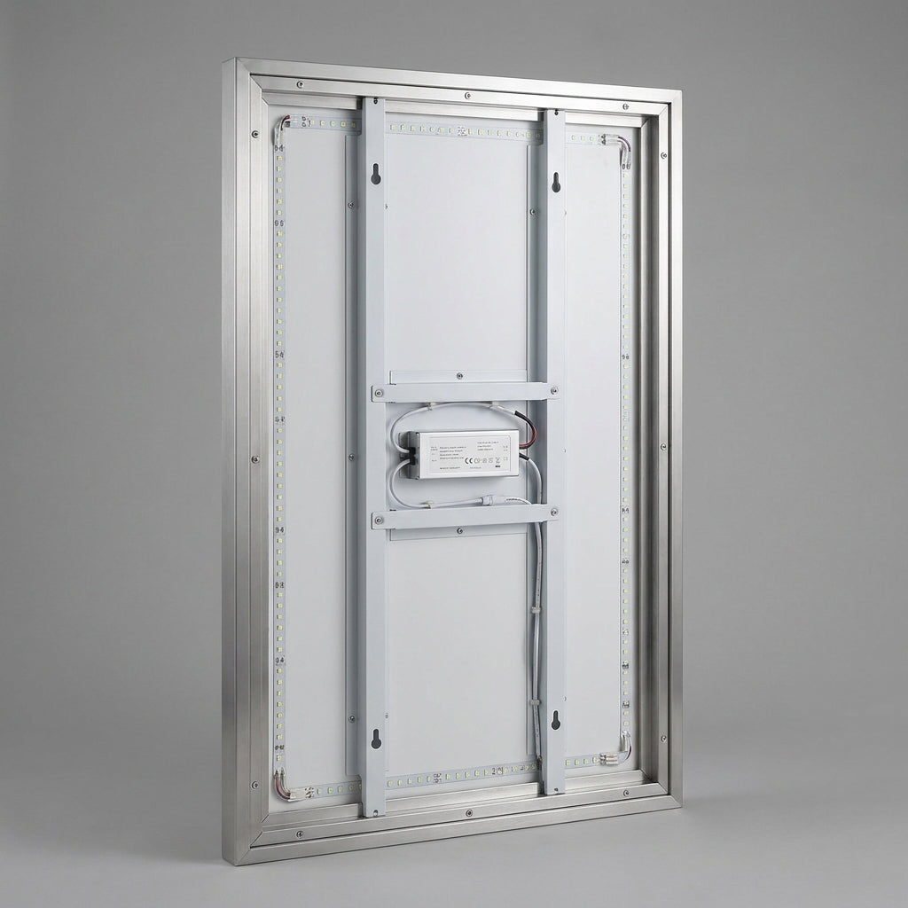 Miroir LED rectangulaire