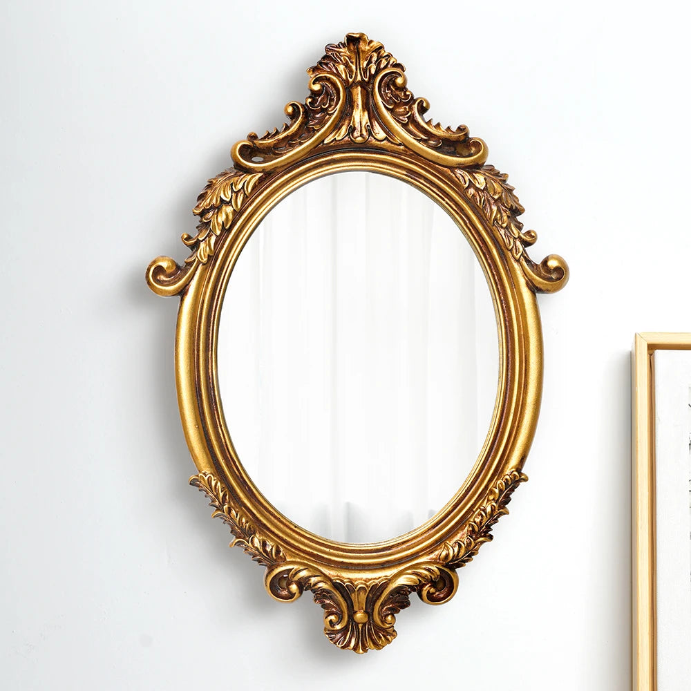 Miroir baroque doré