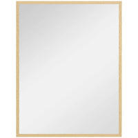 Miroir rectangle doré