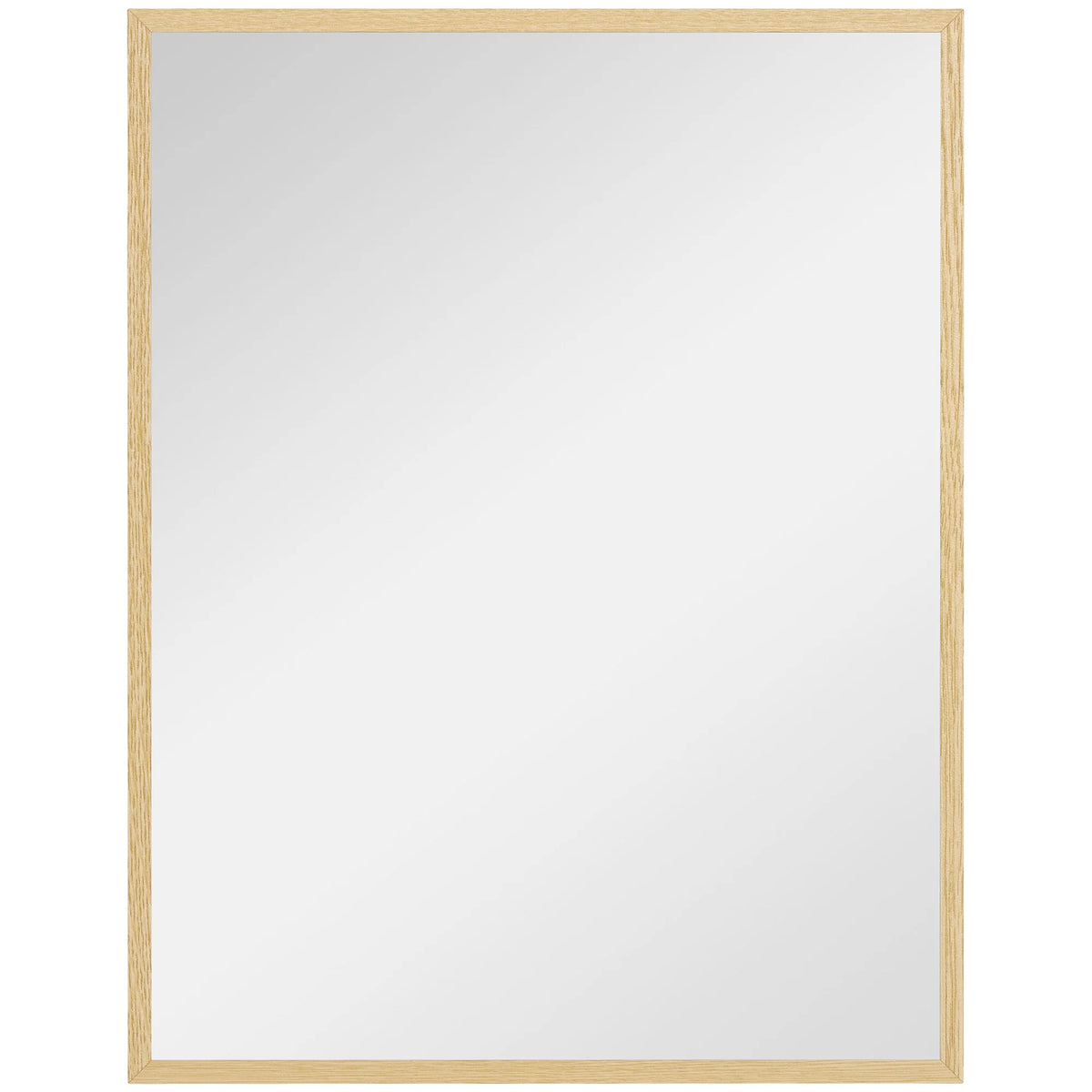 Miroir rectangle doré