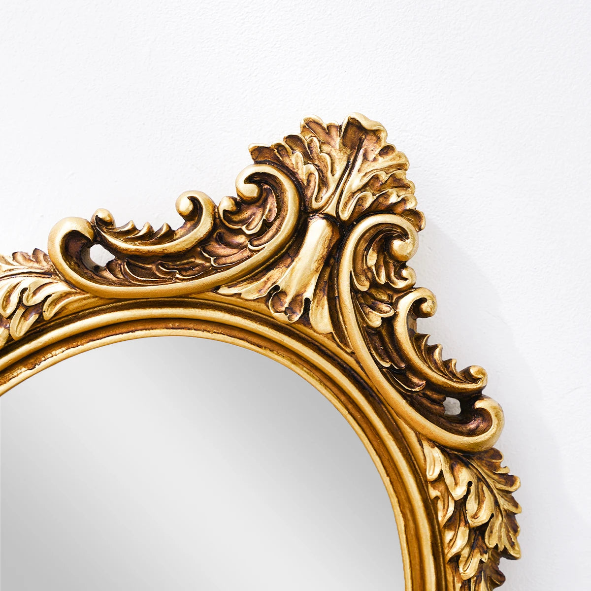 Miroir vintage doré