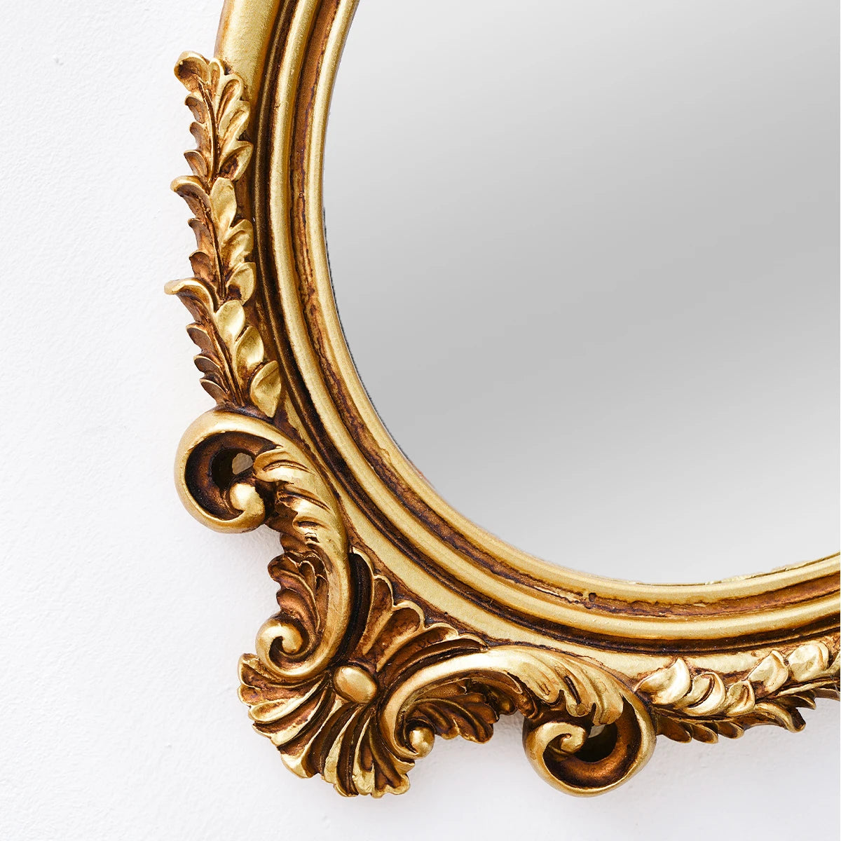 Miroir vintage doré