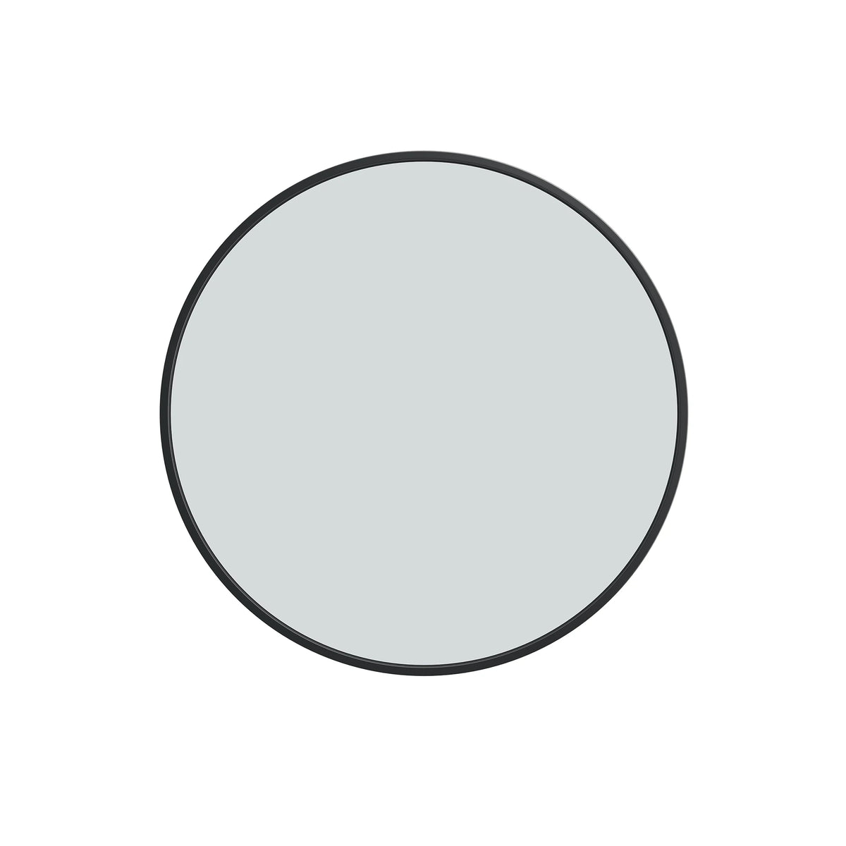 Grand miroir mural rond