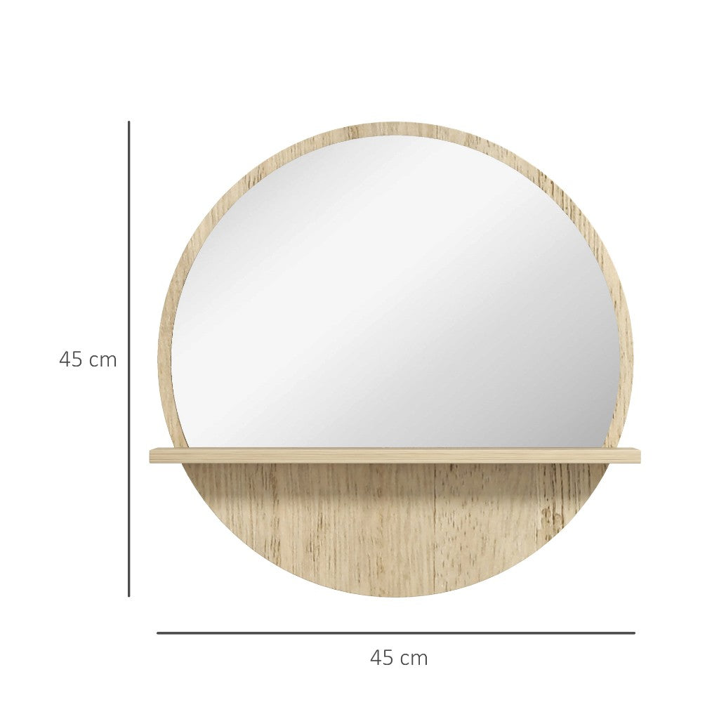 Miroir étagère