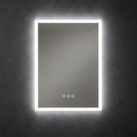Miroir lumineux rectangulaire