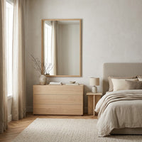 Miroir rectangle doré