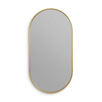Miroir long ovale