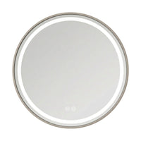 Miroir rond lumineux