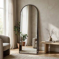 Grand miroir sur pied