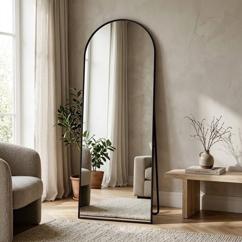 Miroir long vertical