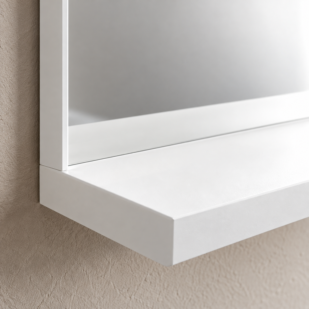 Miroir avec etagere salle de bain