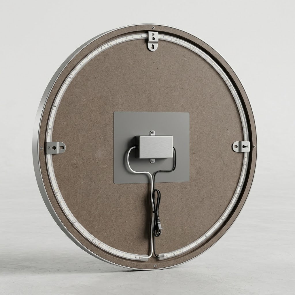 Miroir rond LED