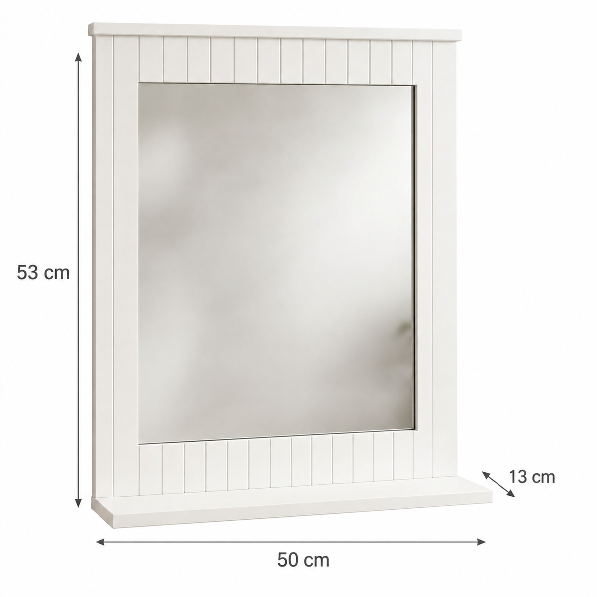 Miroir salle de bain avec etagere