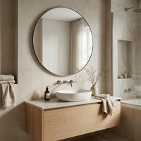 Miroir mural rond