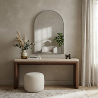 Grand miroir arqué