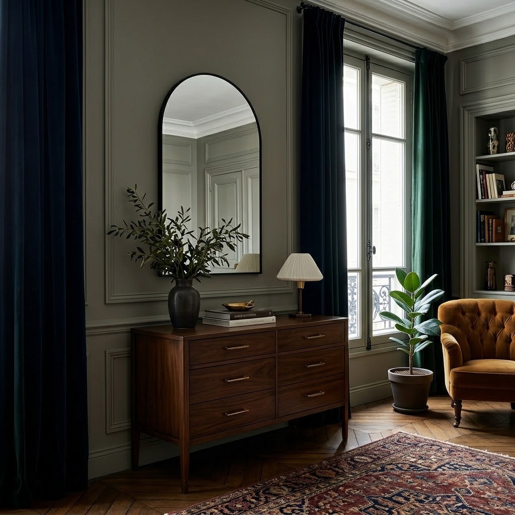Miroir en arche