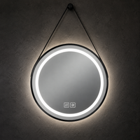 Miroir rond salle de bain lumineux