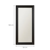 Grand miroir cadre bois