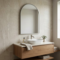 Grand miroir arqué