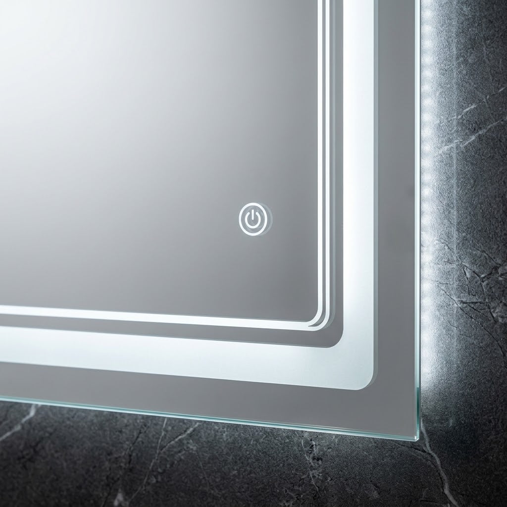 Miroir mural led