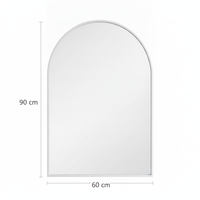 Miroir arche blanc