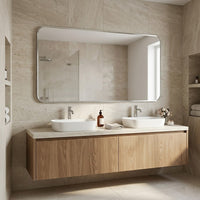 Miroir rectangulaire salle de bain